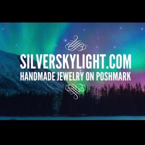 Boho Fluorite gemstones chips om sign lotus flower set ( necklace + earrings ) - Picture 11 of 11